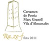 20 Razef Certamen Poesia Marc Granell (fins 2011)