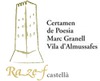 21 Razef Certamen Poesia Marc Granell (modalitat castellano)