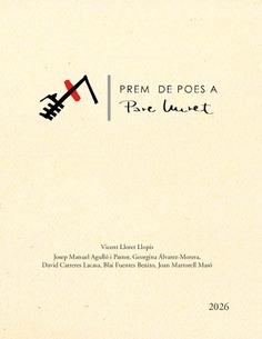 IX Certamen de poesia de Beniopa - Francesc Miret